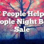 2/7 People Helping People Night Bag Sale