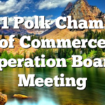 3/11 Polk Chamber of Commerce Operation Board Meeting