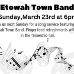 3/23 Etowah Town Band at Wetmore Baptist