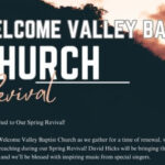 3/24-28 Welcome Valley Baptist Church Revival