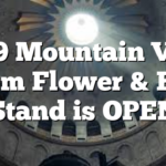 3/29 Mountain View Farm Flower & Egg Stand is OPEN