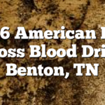 4/16 American Red Cross Blood Drive Benton, TN
