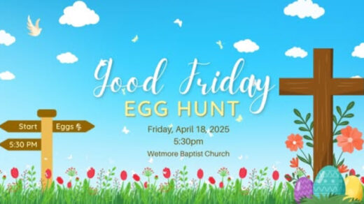 4/18 Wetmore Baptist Church Egg Hunt