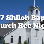 4/27 Shiloh Baptist Church Rec Night