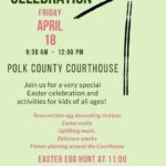 4/18 Easter Celebration Polk Courthouse