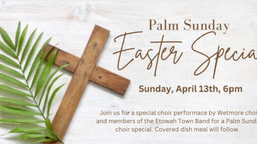 4/13 Palm Sunday Special at Wetmore Baptist Church