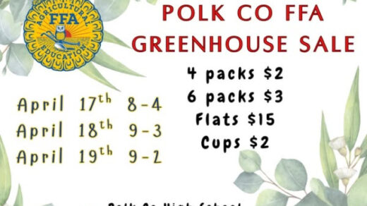 4/17-19 FFA Greenhouse Sale