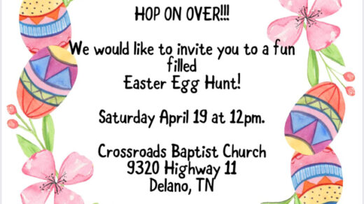 4/19 Crossroads Baptist Church Egg Hunt