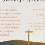 4/20 Rock Creek Baptist Church Sunrise Service Benton, TN