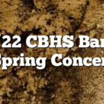 4/22 CBHS Band Spring Concert