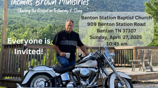 4/27 Thomas Brown at Benton Station Baptist Church