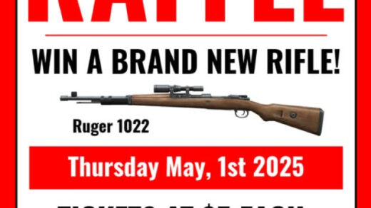 Polk Baseball Gun Raffle Ticket Sales Going on NOW