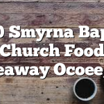 5/10 Smyrna Baptist Church Food Giveaway Ocoee, TN