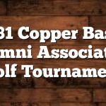 5/31 Copper Basin Alumni Association Golf Tournament