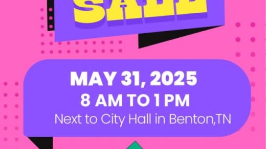 5/31 Archville Baptist Youth Yard Sale Benton, TN