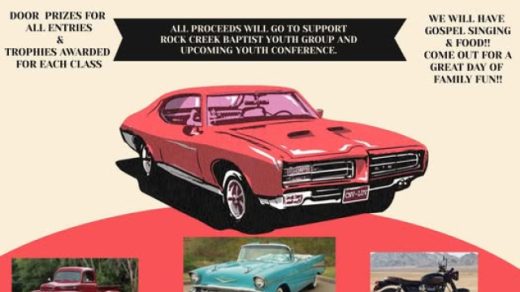5/31 Youth Benefit Car Show at the Benton Show Barn