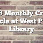 5/8 Monthly Craft Circle at West Polk Library