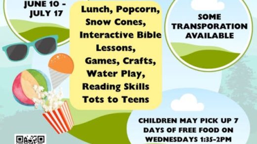 6/10 Feeding God’s Lambs FREE Summer Camp Begins