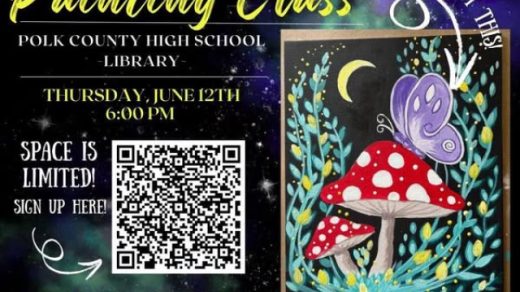 6/12 Painting Class at PCHS