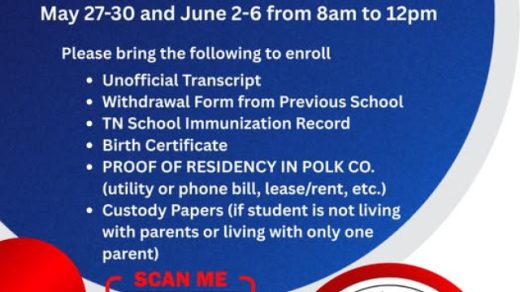 6/2-6 PCHS New Student Enrollment