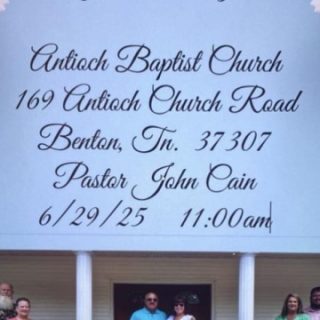 6/29 Big Creek Singers at Antioch Baptist Church