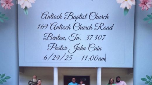 6/29 Big Creek Singers at Antioch Baptist Church