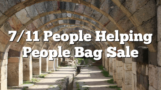 7/11 People Helping People Bag Sale