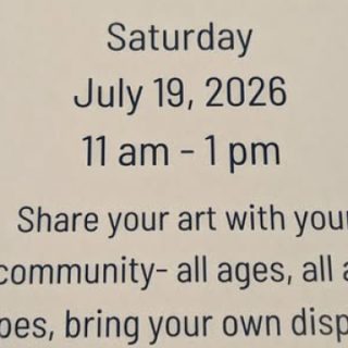 7/19 Art Show at West Polk Library