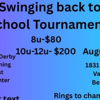 8/2 Swinging Back to School Tournament Benton, TN