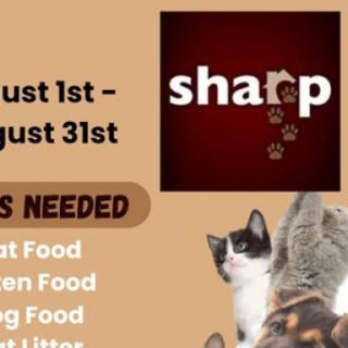 8/31 Animal Food Drive at West Polk Library Ends