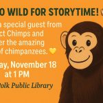 11/18 Storytime:  All About Chimpanzees! Ducktown, TN