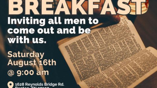 8/16 Rock Creek Baptist Church Men’s Breakfast