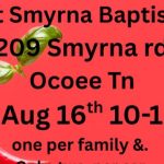 8/16 Smyrna Baptist Church Food Giveaway
