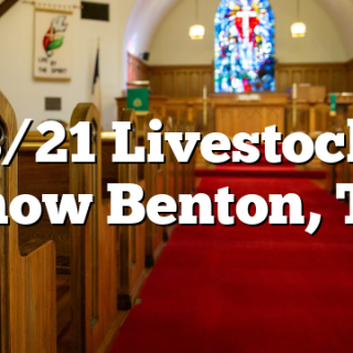 8/21 Livestock Show Benton, TN