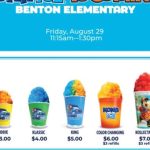 8/29 Kona Ice at Benton Elementary School