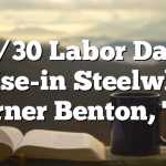 8/30 Labor Day Cruise-in Steelwheel corner Benton, TN