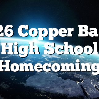 9/26 Copper Basin High School Homecoming