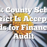 Polk County School District Is Accepting Bids for Financial Audit