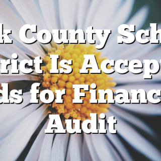 Polk County School District Is Accepting Bids for Financial Audit
