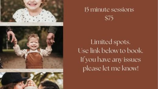 Fall Minis by Amber is Booking