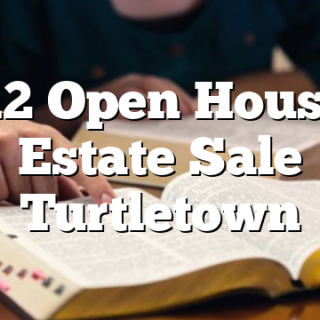 9/12 Open House & Estate Sale Turtletown