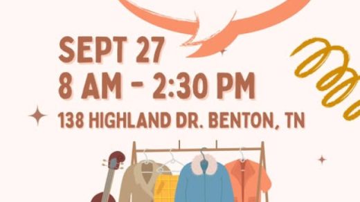 9/27 Yard Sale Benton, TN
