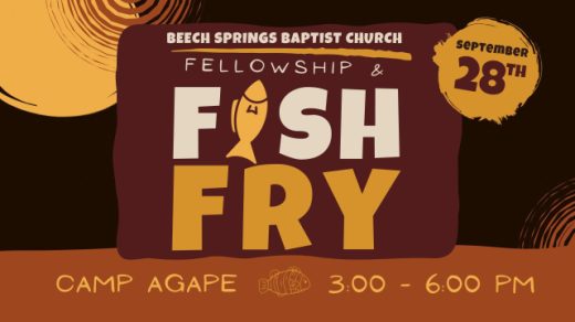 9/28 Fish Fry at Camp Agape