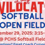 9/29 Lady Wildcats Softball Open Field