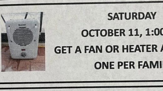 10/11 Copper Basin Baptist Association Office and Crisis Center Giveaway