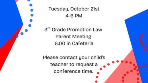 10/21 Parent Teacher Conferences at BES
