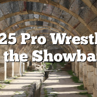 10/25 Pro Wrestling at the Showbarn