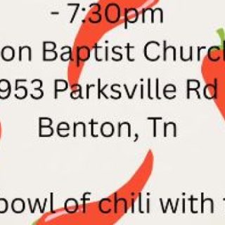 10/28 Cub Scout Chili Fundraiser Benton, TN