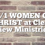 11/1 WOMEN OF CHRIST at Clear View Ministries