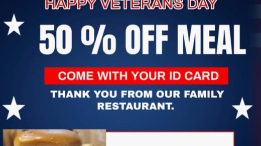 11/11 Honoring Vets at Ocoee Dam Deli & Diner